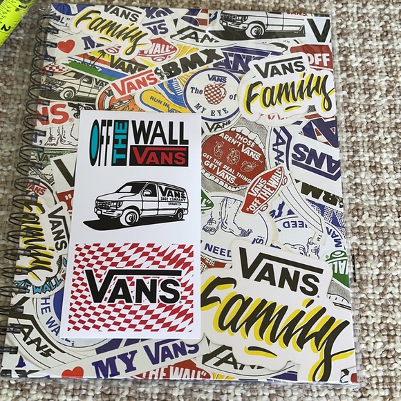 Vans Family notebook & Stickers - Picture 9 of 13
